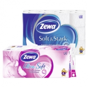 Zewa Toilettenpapier Ultra Soft 20 x 150 Blatt oder Soft & Stark 24 x