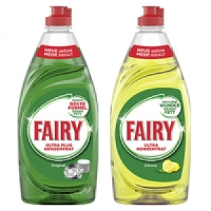 Fairy Geschirrspülmittel versch. Sorten jede 500ml-Flasche