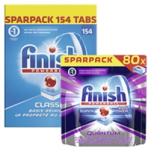 finish Spülmaschinen-Tabs Sparpack versch. Sorten, jede 154/110/100/80