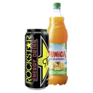 Rockstar Energy Drink 0,5 Liter oder Punica Fruchtsaftgetränk 1,25 Lit