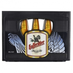 Hasseröder Pils, Export, Radler, Vier oder Schwarz 20 x 0,5 Liter, jed