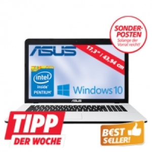 Notebook F751SA, mit schnellem Intel Pentium N3710 Quad-Core-Prozessor 399.00&nbsp;&euro;