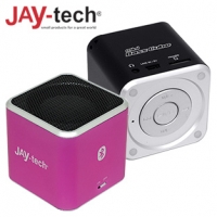 Real  Mini-Bluetooth®-Bass-Cube SA101BT, Aluminium-Gehäuse, microSD-Kartensl