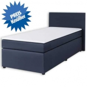 Boxspringbett TOGO - H3 - anthrazit - 90x200 cm 249.99 €