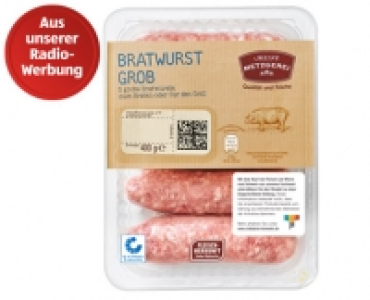 MEINE METZGEREI Bratwurst, grob 1.29 €