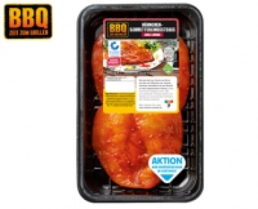 BBQ H&auml;hnchen-Schmetterlingssteaks