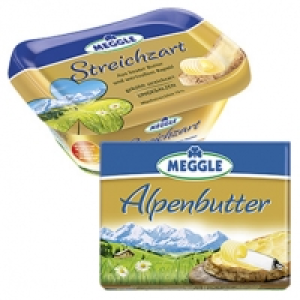 Meggle Alpenbutter oder Streichzart, versch. Sorten, jede 250-g-Packun 1.29 €
