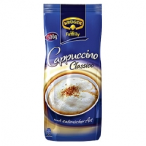 Krüger Family Cappuccino, versch. Sorten, jeder 500-g-Nachfüllbeutel 1.99 €