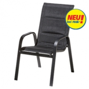 Stapelstuhl Jens wetterbest&auml;ndig, gepolstertes Textilgewebe, pulverbes 39.95&nbsp;&euro;