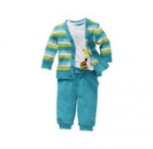 Baby-Jungen-Set mit Streifen, 3-teilig 9.99 €