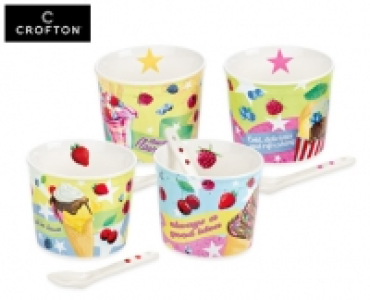 CROFTON&reg;4 Eisbecher mit L&ouml;ffel