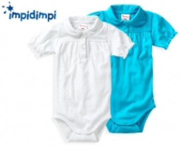 impidimpi Baby-Bodys, modisch, 2 Stück