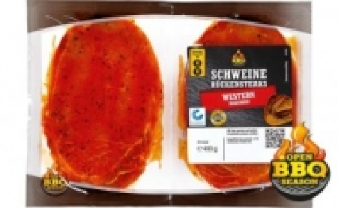 Schweine-R&uuml;ckensteaks 2.39&nbsp;&euro;
