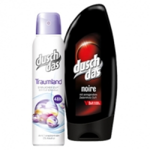 Duschdas Dusche oder Deo Spray versch. Sorten, jede 250/75-ml-Flasche/ 0.89&nbsp;&euro;
