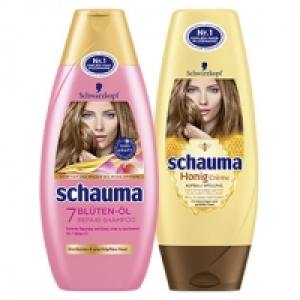Schauma Shampoo oder Sp&uuml;lung versch. Sorten, jede 400/250-ml-Flasche 1.39&nbsp;&euro;