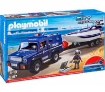 Polizei-Truck mit Speedboot 19.99&nbsp;&euro;