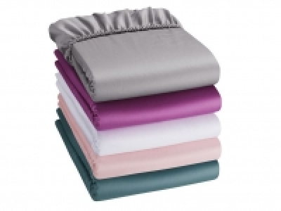 MERADISO® Satin-Spannbettlaken, 90 - 100 x 200 cm 7.99 €