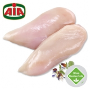 Frisches Hähnchenbrustfilet ohne Gentechnik, jede 550-g-SB-Packung 3.99 €