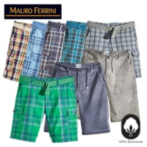 Herren-Bermuda mit G&uuml;rtel, Gr&ouml;&szlig;e: S - XXL, je 19.99&nbsp;&euro;
