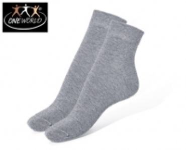 ONE WORLD&reg;Socken mit Fairtrade-Baumwolle, 2 Paar 3.99&nbsp;&euro;