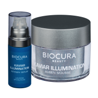 Aldi Nord Biocura® Kaviar Illumination Intensiv Serum / Augen Mousse