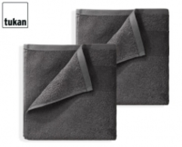 tukan 2 Handtücher uni oder Jacquard