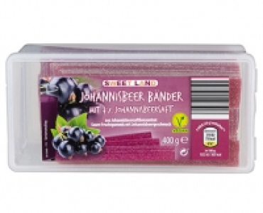 SWEET LAND Saure Fruchtgummi-Bänder oder -Schnüre