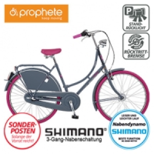 Hollandrad Noblesse 26er Drehgriffschalter, Alu-Westwood Felgen