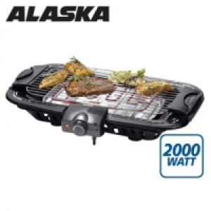 Tischgrill TG 2100 N · Temperaturregler · verchromter und höhenverstel
