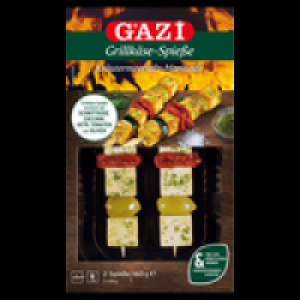 Gazi Grillk&auml;se-Spie&szlig;e
