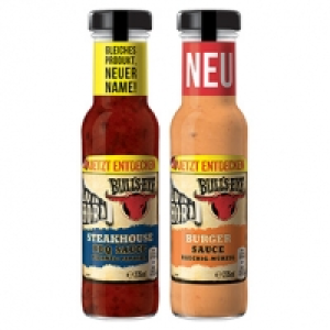 Bulls Eye BBQ Sauce versch. Sorten, jede 235-ml-Flasche