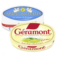 Real  Géramont oder Caprice des Dieux Französischer Weichkäse, 60 % Fett i. 
