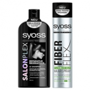 Syoss Shampoo, Spülung, Haarspray oder Schaumfestiger versch. Sorten,  2.99 €