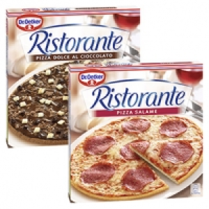 Dr. Oetker Pizza Ristorante Salame 320 g oder Dolce Al Cioccolato 300