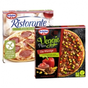 Dr. Oetker Veggie Pizza Die W&uuml;rzige 390 g oder Ristorante Salame glute