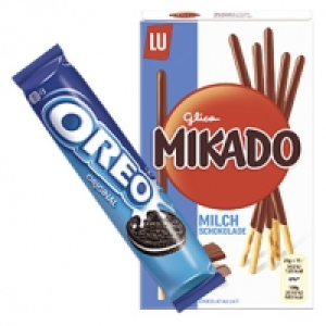 Mikado, Mikado King, Oreo Rolle oder Oreo Crispy + Thin versch. Sorten