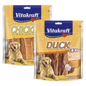 Vitakraft Chickenfilet XXL oder Duck XXL jede 250-g-Packung