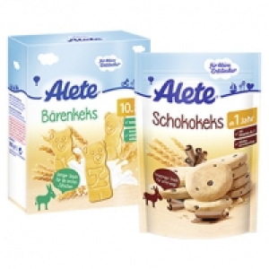 Alete Kinderkekse versch. Sorten, jede 150/180-g-Packung