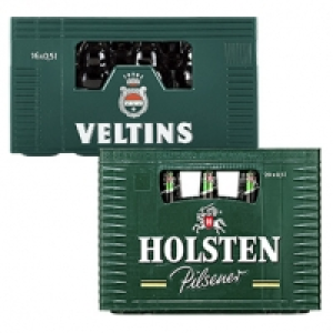Holsten Pilsener versch. Sorten, 20 x 0,5 Liter oder Veltins Pils Stei