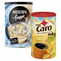 Real  Nescafé Frappé oder Caro Landkaffee jede 275/200-g-Dose