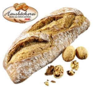 Unsere Walnuss-Stange Weizenbrot mit Walnu&szlig;st&uuml;ckchen, jedes 300-g-St&uuml;c