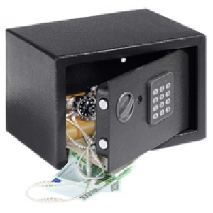 Tresor elektron. Schloss mit 2 Notschl&uuml;sseln, programmierbarer Code, i