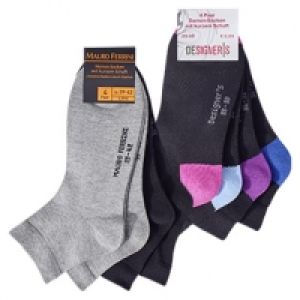 Damen- oder Herren- Kurzschaftsocken versch. Farben, Gr&ouml;&szlig;e: 35/38 - 43