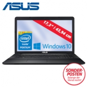 Notebook F751SA mit schnellem Intel Pentium N3710 Quad-Core-Prozessor