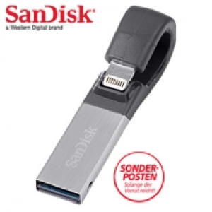 2-in1-USB-Stick iXpand 16 GB direkt anschlie&szlig;bar an iPhone/iPad (Light