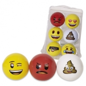Golf- oder Dodgeb&auml;lle Emoji, 3er-Pack, je