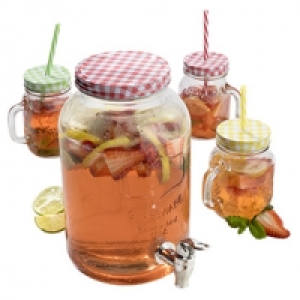 Getr&auml;nkespender mit Zapfhahn, ca. 3, 5 Liter Inhalt