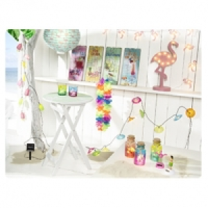 Solar-Partylichterkette Sonnenschirmchen, Eis am Stiel mit 10 LEDs ode