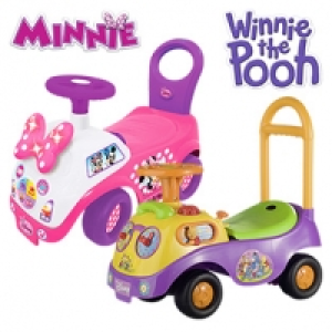 Winnie the Pooh oder Minnie Mouse Rutscherfahrzeug ab 12 Monaten, inkl