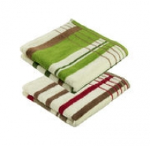 Duschtuch mit Streifenmuster, 70x140cm 5.59 €